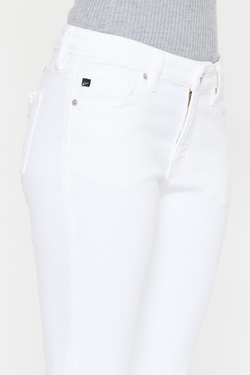 Kancan Mid Rise Ankle Skinny Jeans - Teresa's Fashionista LLC