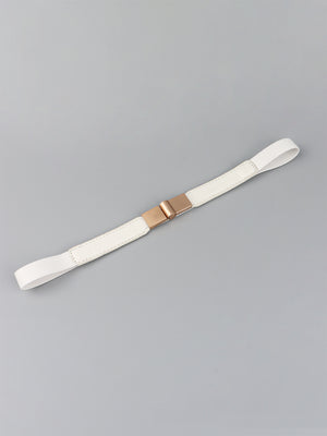 PU Elastic Skinny Belt-Teresa's Fashionista LLC