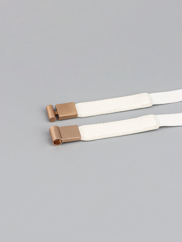 PU Elastic Skinny Belt-Teresa's Fashionista LLC