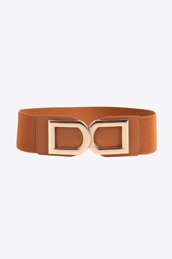 Double D Buckle PU Belt-Teresa's Fashionista LLC
