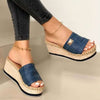 PU Leather Open Toe Sandals-Teresa's Fashionista LLC