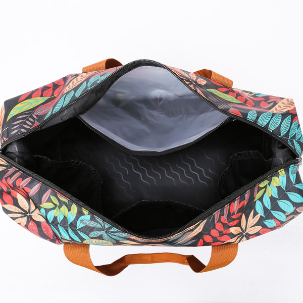 Canvas Printed Travel Bag-Teresa's Fashionista LLC