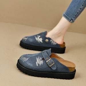 Round Toe Platform Loafers-Teresa's Fashionista LLC