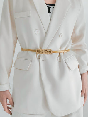 Knot Buckle Metal Belt-Teresa's Fashionista LLC
