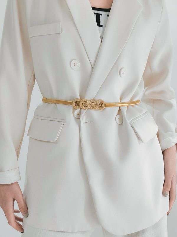Knot Buckle Metal Belt-Teresa's Fashionista LLC