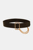 PU Leather Wide Belt with Chain-Teresa's Fashionista LLC