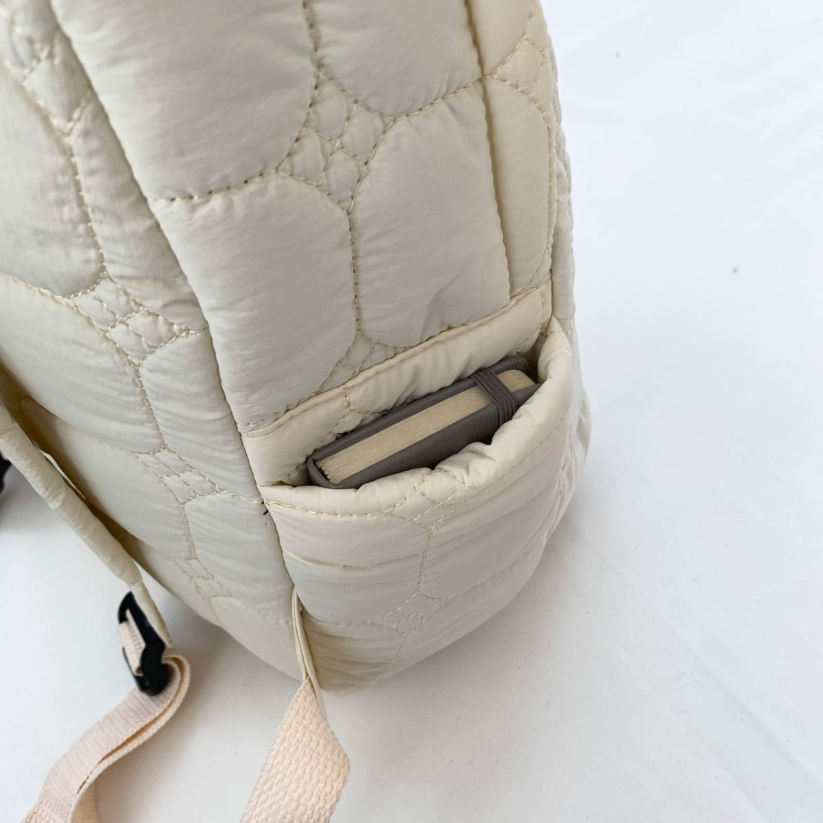 Quilted Polyester Backpack Bag-Teresa&#39;s Fashionista LLC