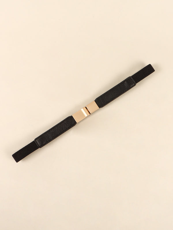 PU Elastic Skinny Belt-Teresa's Fashionista LLC