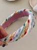 Colorful Polyester Hair Headband - Teresa's Fashionista LLC