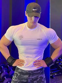 Men's Plus Size Round Neck Short Sleeve T-Shirt