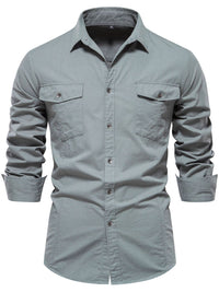 Men's Button Down Collared Neck Shirt