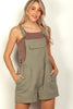 VERY J Adjustable Suspender Overalls with Pockets - Teresa's Fashionista LLC