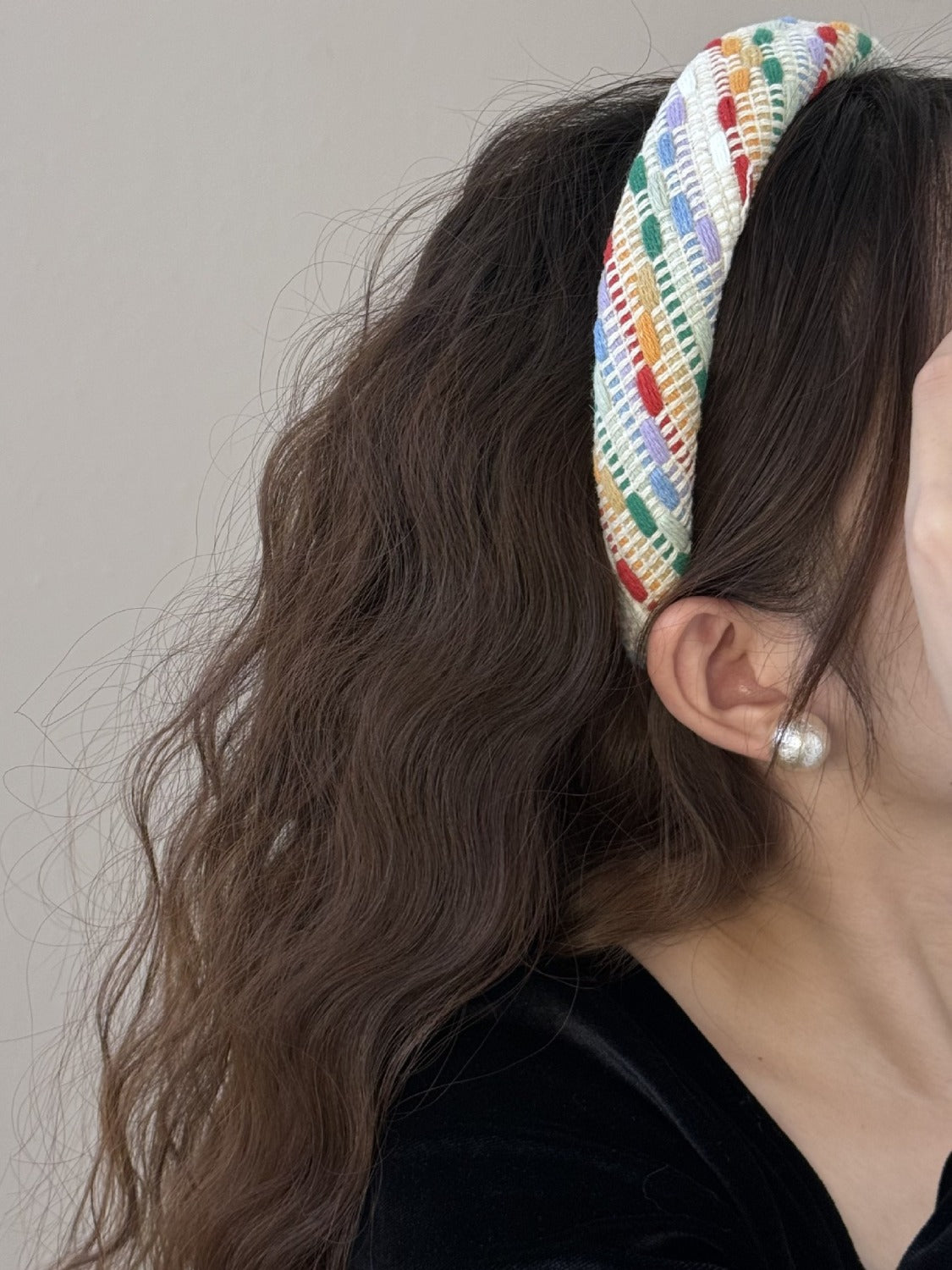 Colorful Polyester Hair Headband - Teresa's Fashionista LLC