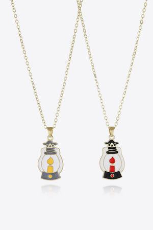 Two-Piece Halloween Theme Necklace Set - Teresa's Fashionista LLC