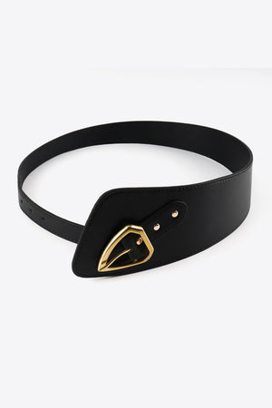 Irregular PU Leather Belt-Teresa's Fashionista LLC