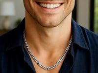 14k White Gold Classic Miami Cuban Solid Chain (5.00 mm)