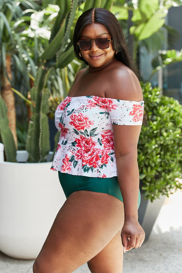 Marina West Swim Coastal Cutie Tankini Swimsuit Set-Teresa's Fashionista LLC