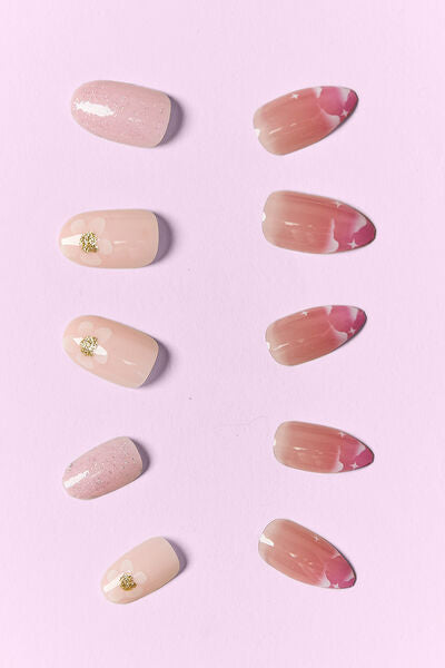 SO PINK BEAUTY Press On Nails 2 Packs-Teresa's Fashionista LLC