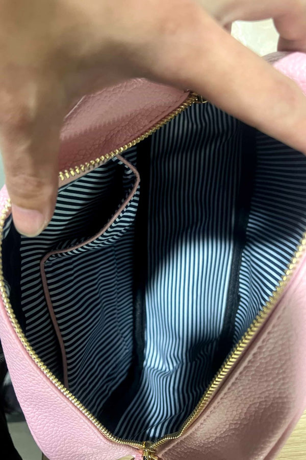 PU Leather Tassel Crossbody Bag-Teresa's Fashionista LLC