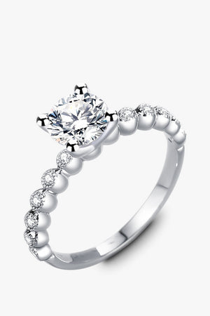 Classic 4-Prong Moissanite Ring-Teresa's Fashionista LLC