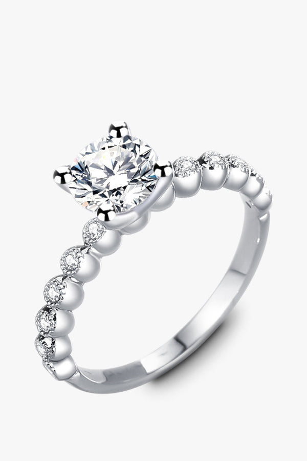 Classic 4-Prong Moissanite Ring-Teresa's Fashionista LLC