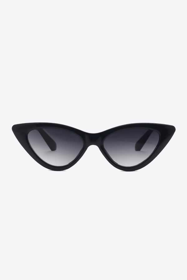 Chain Detail Cat-Eye Sunglasses-Teresa's Fashionista LLC