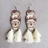 Spider Grandma Tassel Detail Dangle Earrings-Teresa's Fashionista LLC