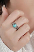 Turquoise 925 Sterling Silver Ring-Teresa's Fashionista LLC