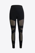Spliced Mesh Leggings-Teresa's Fashionista LLC