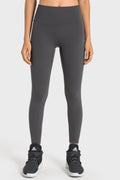 High-Rise Wide Waistband Yoga Leggings-Teresa's Fashionista LLC