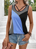 Color Block Tank Top-Teresa's Fashionista LLC