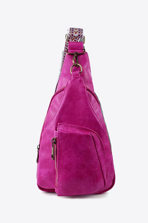 All The Feels PU Leather Sling Bag-Teresa's Fashionista LLC