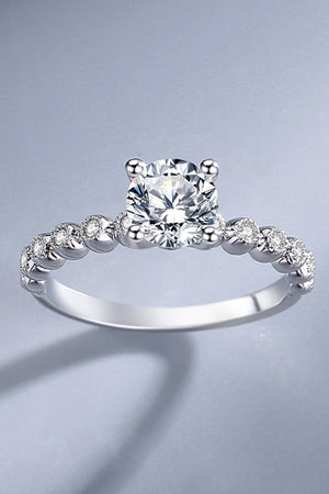 Classic 4-Prong Moissanite Ring-Teresa's Fashionista LLC