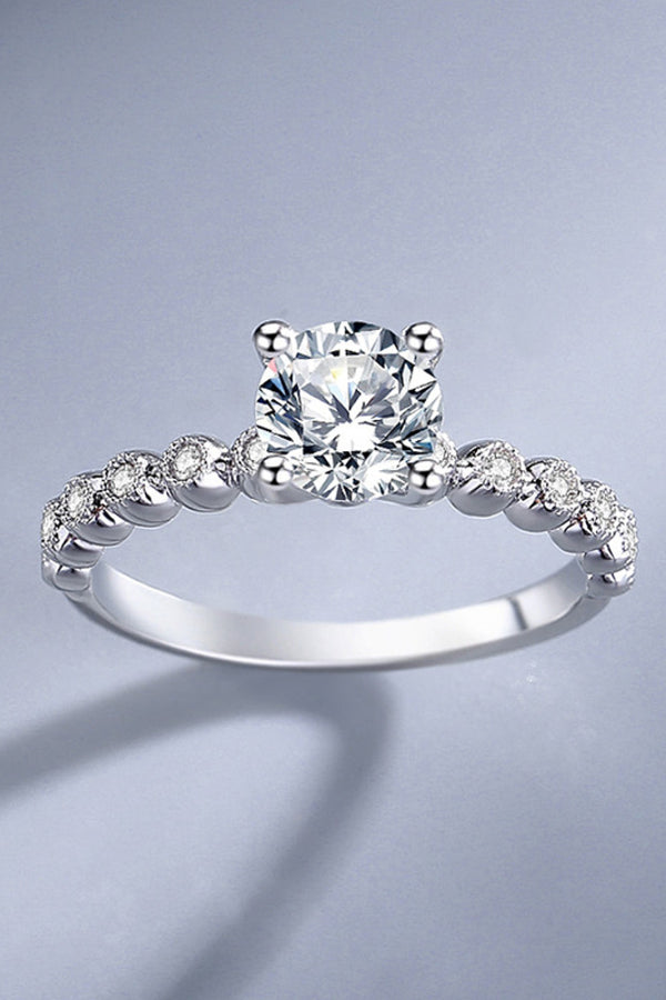 Classic 4-Prong Moissanite Ring-Teresa's Fashionista LLC