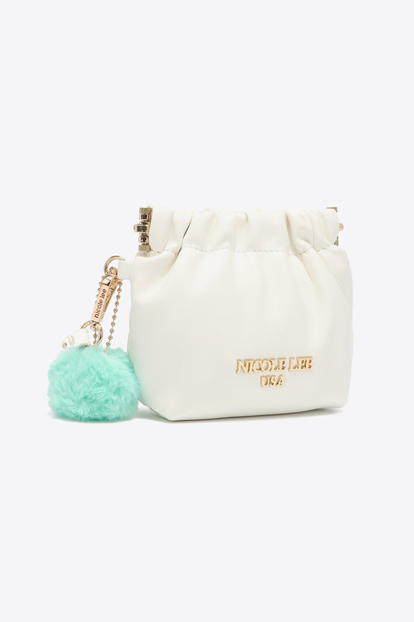 Nicole Lee USA Faux Leather Pouch-Teresa's Fashionista LLC