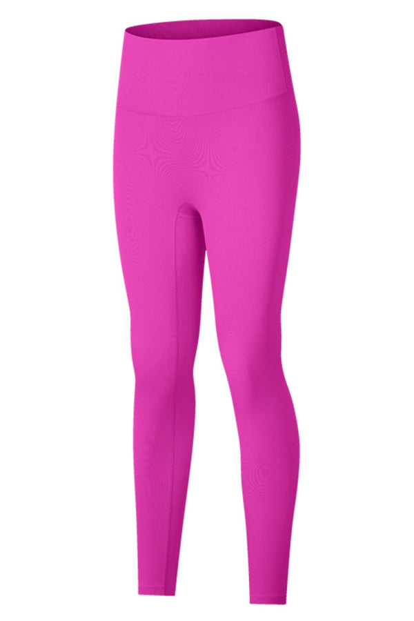 High-Rise Wide Waistband Yoga Leggings-Teresa's Fashionista LLC