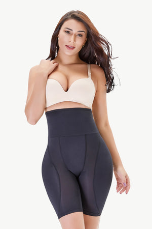 Full Size High Waisted Pull-On Shaping Shorts-Teresa's Fashionista LLC