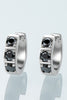 Inlaid Moissanite Huggie Earrings-Teresa's Fashionista LLC