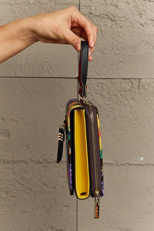 Nicole Lee USA Small Crossbody Wallet-Teresa's Fashionista LLC