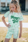 Girls Printed Letter Graphic Lounge Set-Teresa's Fashionista LLC