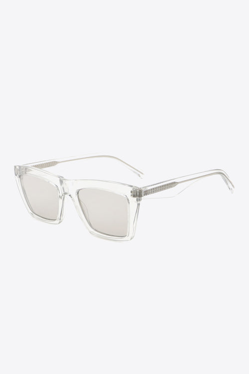 Cellulose Propionate Frame Rectangle Sunglasses-Teresa's Fashionista LLC
