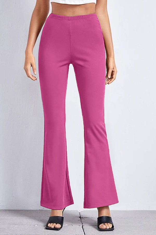 High Rise Flare Pants-Teresa's Fashionista LLC
