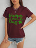 HAPPY ST. PATRICK'S DAY Short Sleeve T-Shirt-Teresa's Fashionista LLC