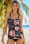 Full Size Adjustable Strap Tankini Set-Teresa's Fashionista LLC