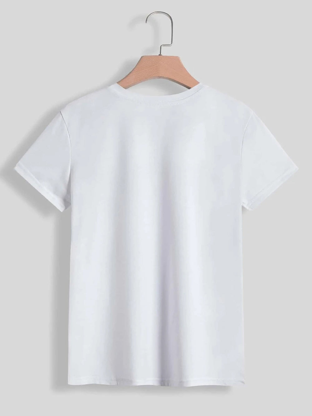 Lucky Clover Round Neck T-Shirt-Teresa's Fashionista LLC