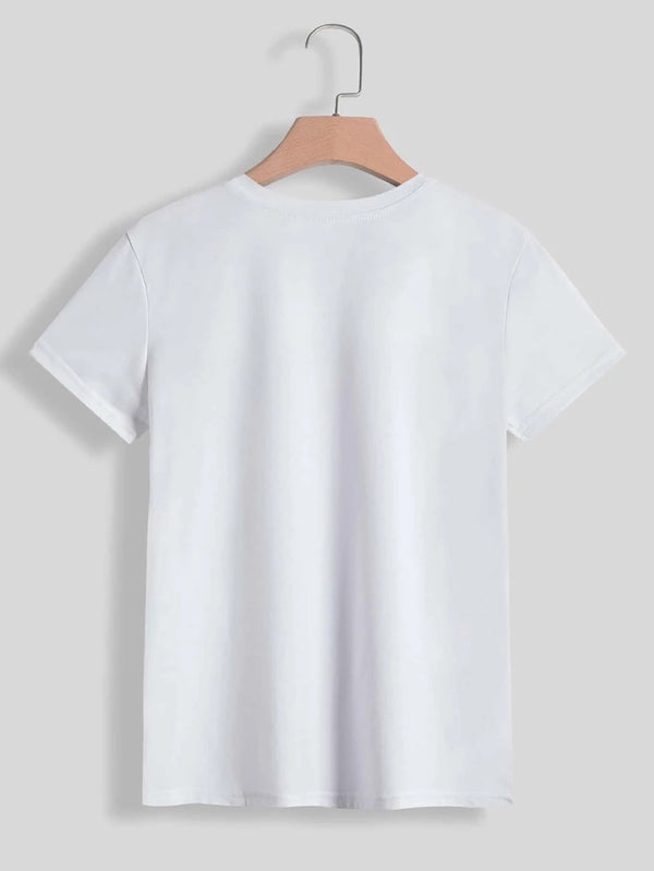 HAPPY ST PATRICK'S DAY Round Neck T-Shirt-Teresa's Fashionista LLC