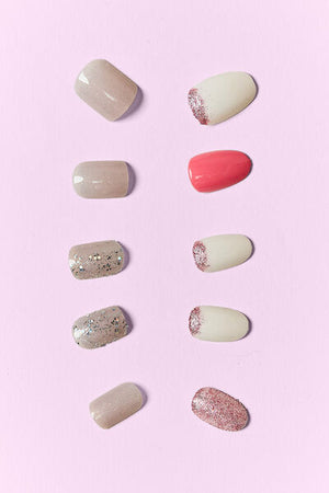 SO PINK BEAUTY Press On Nails 2 Packs-Teresa's Fashionista LLC