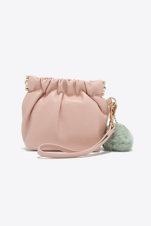 Nicole Lee USA Faux Leather Pouch-Teresa's Fashionista LLC