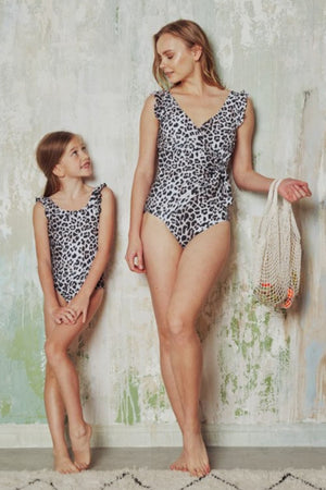 Marina West Swim Full Size Float On Ruffle Faux Wrap One-Piece in Cat-Teresa's Fashionista LLC