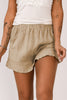 Elastic Waist Pocketed Shorts-Teresa's Fashionista LLC